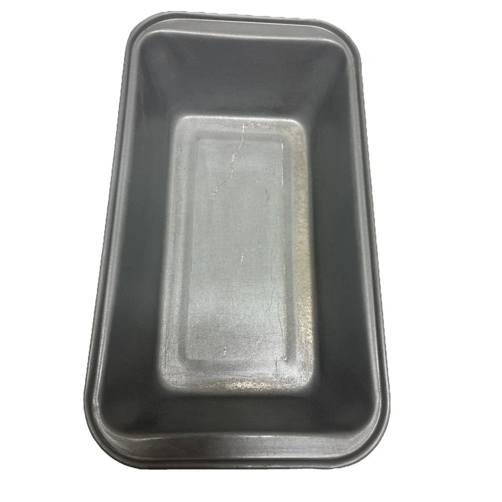 Vintage Loaf‎ Pans Metal Non-Stick 1.5 Qt 10.5x6x3
